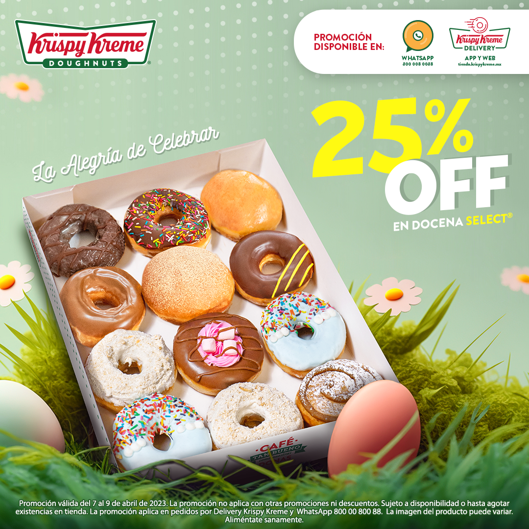 5 Momentos Krispy Kreme Para Celebrar La Pascua Krispy Kreme