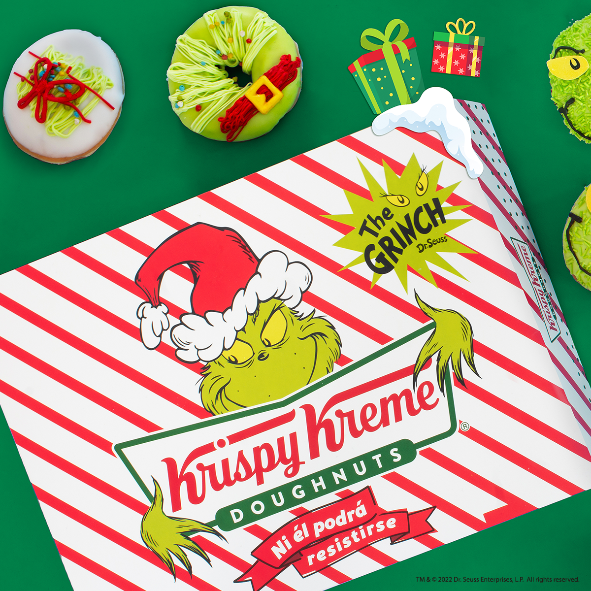 ¿Cuál Es Tu Dona Ideal Del Grinch? – Krispy Kreme