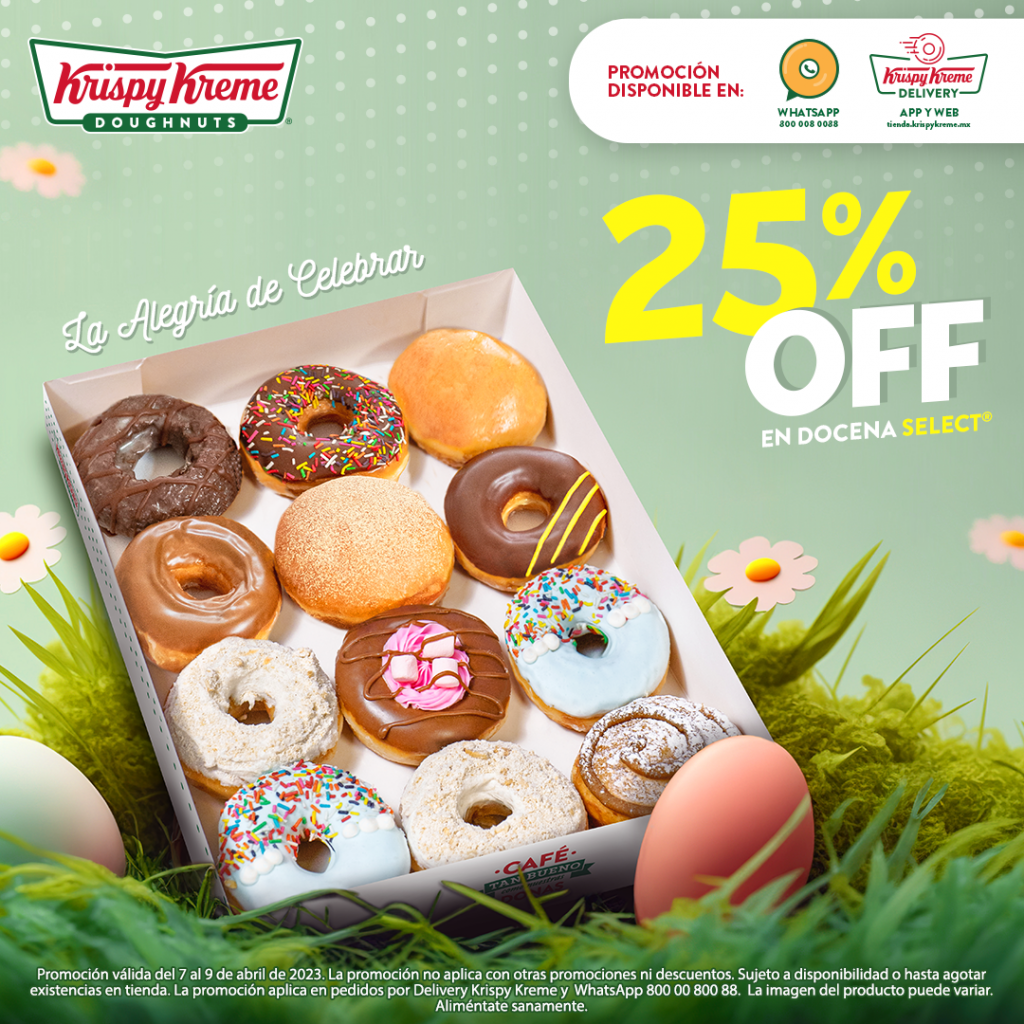 ¡regala Krispy Kreme En Este Día Del Niño Krispy Kreme